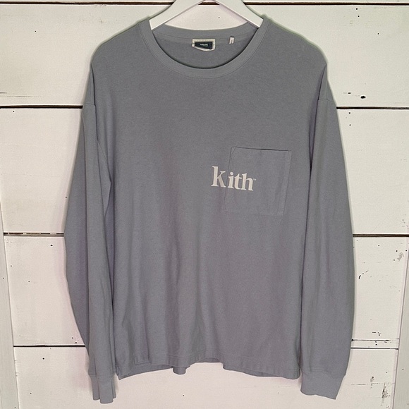 Kith Other - Kith Men's Long Sleeve Quinn Pocket Tee Large